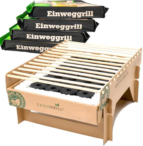 buri-ko-einweggrill-5er-set-bambus-rauchfrei image 8