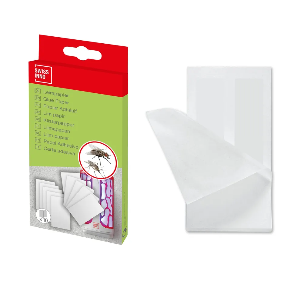swissinno-leimpapier-f-r-insektenleimf-nger-4-watt-10er-nachf-llpackung-giftfrei image 1