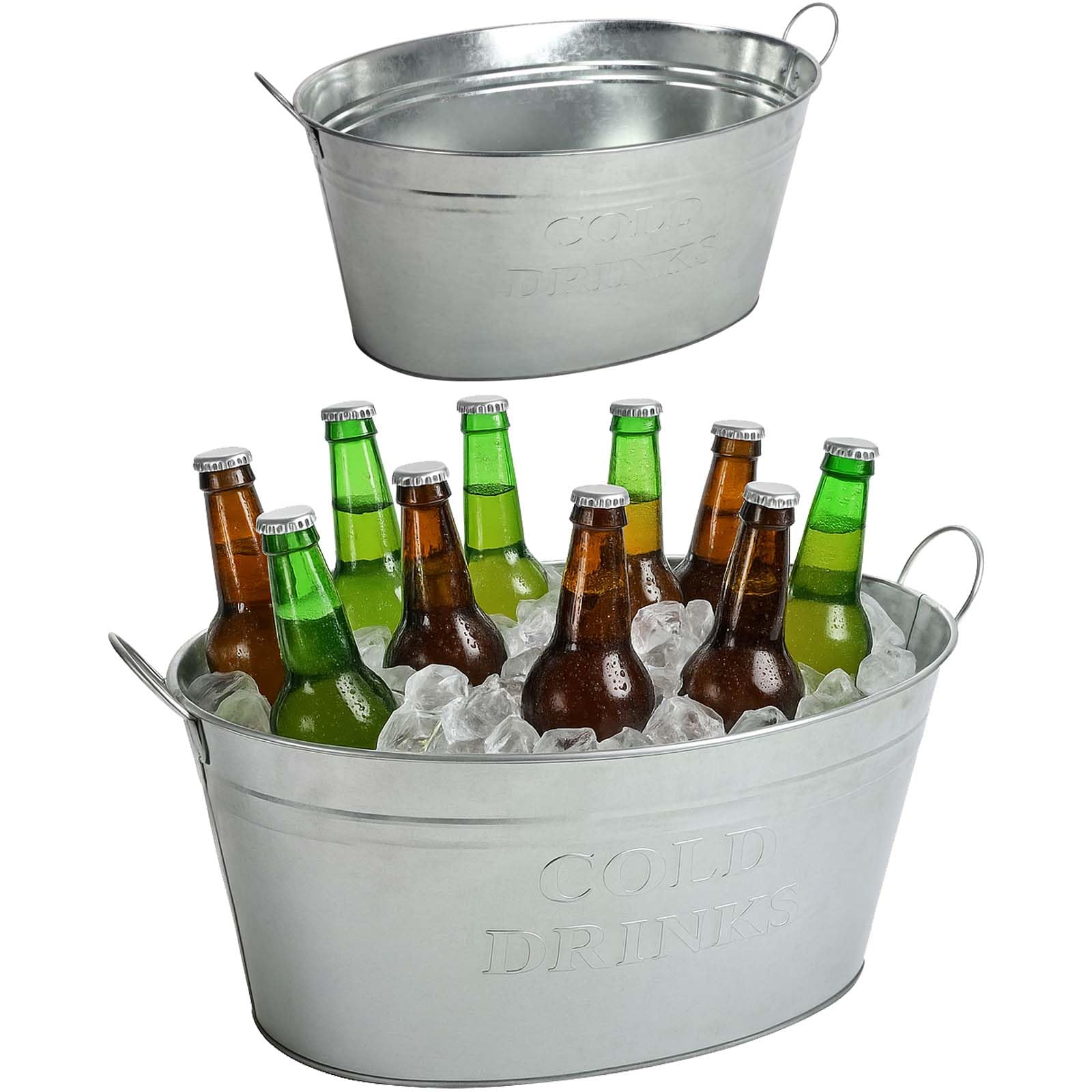 buri-getr-nkewanne-mit-henkel-24-liter-zink image 5