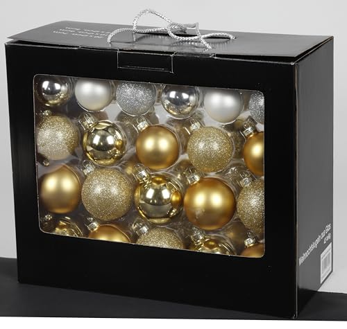 buri-weihnachtskugeln-glas-gold-silber-wei-42er-set-5-7-cm image 8
