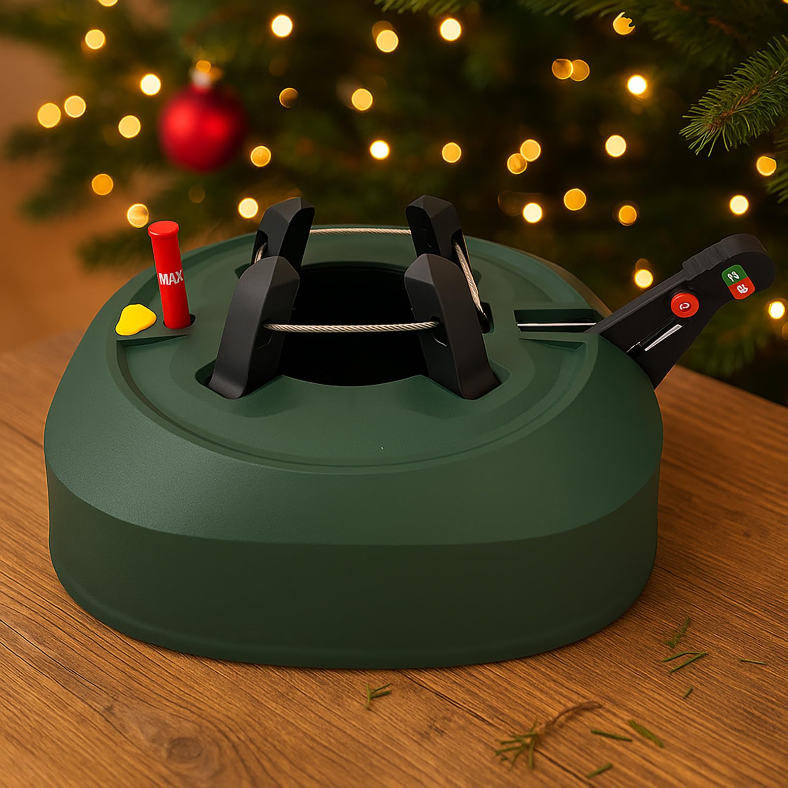 buri-weihnachtsbaumst-nder-2-2-m-christbaumst-nder-mit-fu-pedal-3-2-l-wasserbeh- image 2