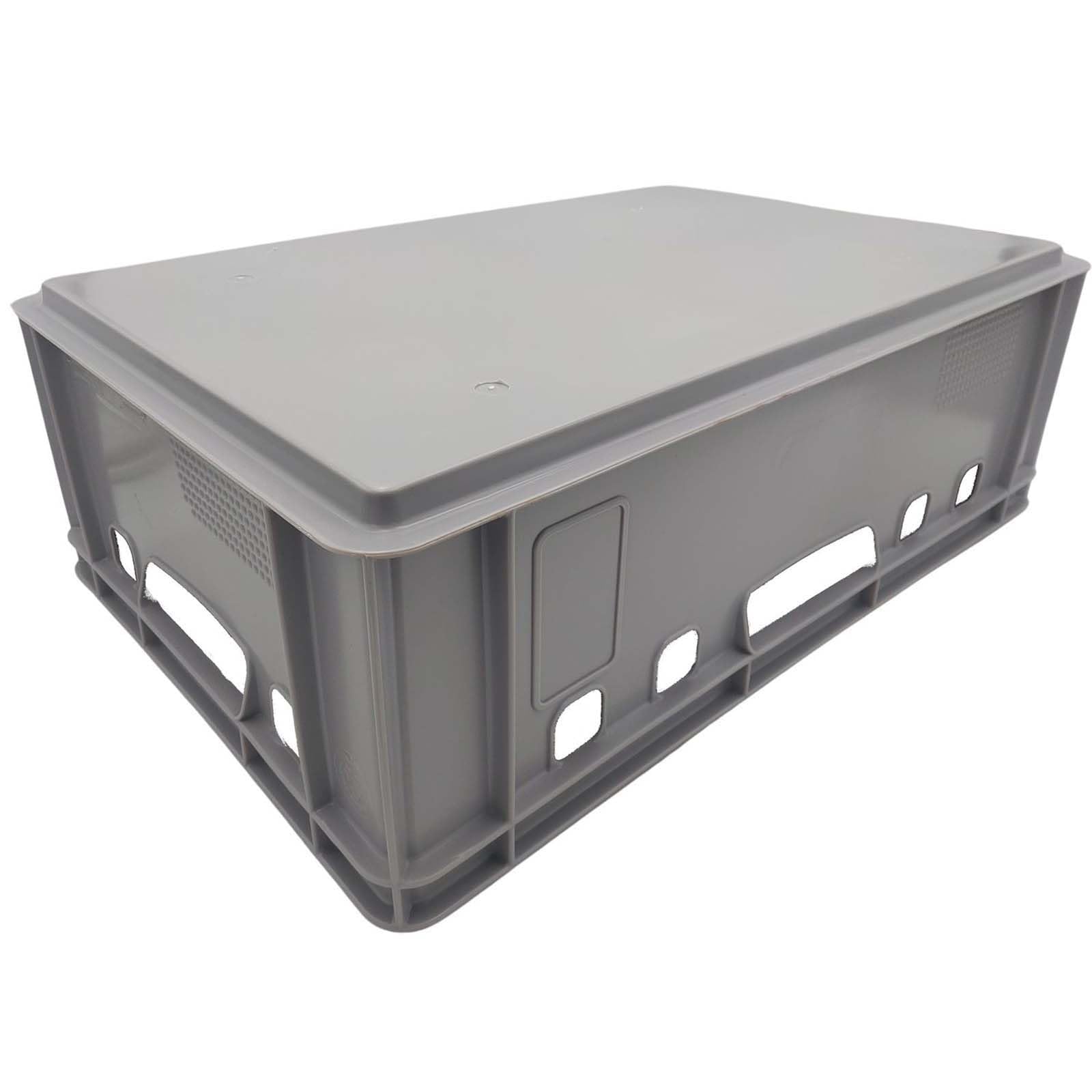 buri-fleischkiste-e2-60x40x20-cm-grau-eurobox-stapelkiste-3er-set-hdpe-lebensmit image 3