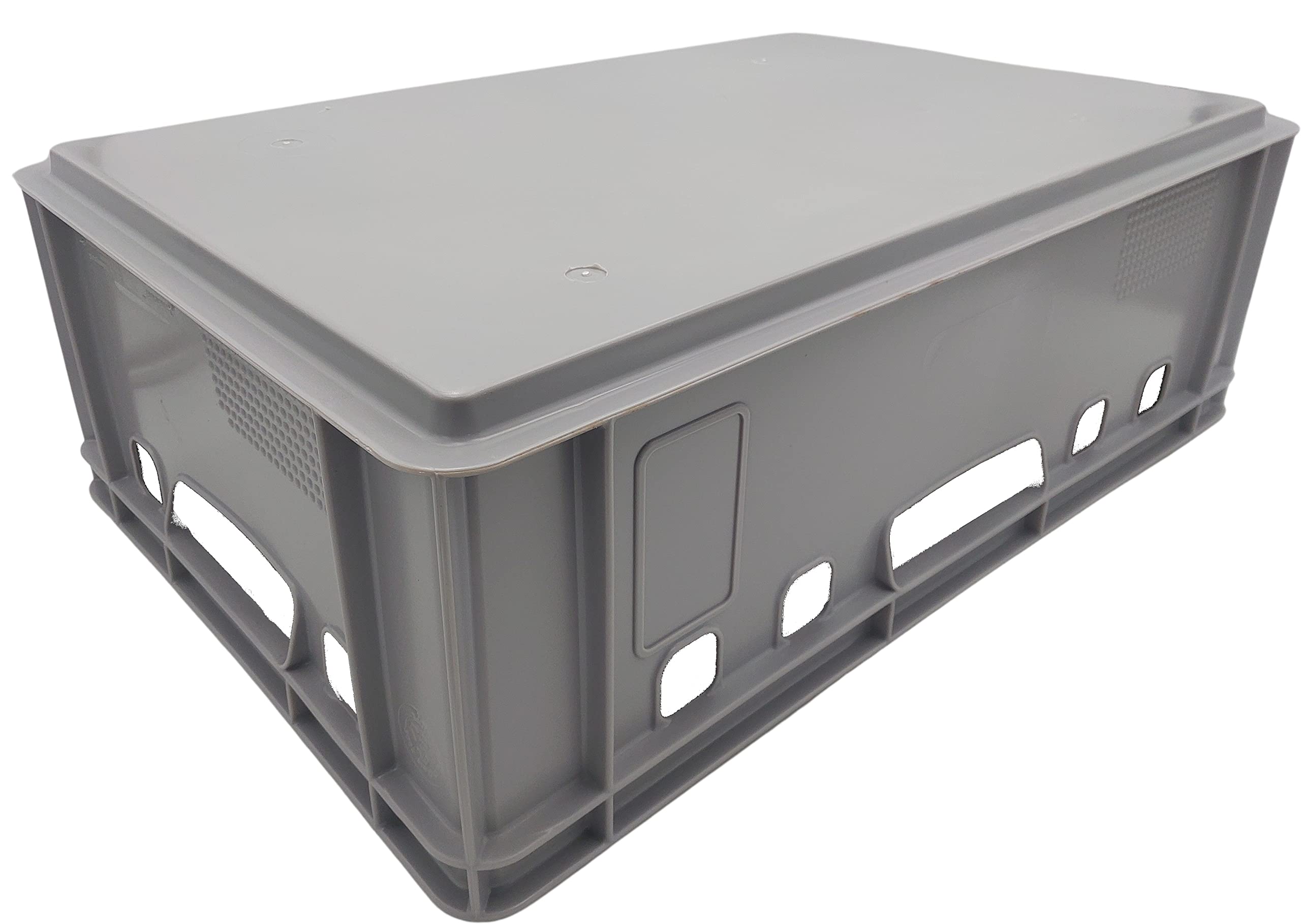 buri-fleischkiste-e2-eurobox-60x40x20-cm-5er-set-grau-stapelkiste-euronorm image 6