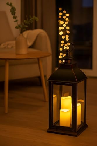 buri-xxl-laterne-vintage-60-cm-schwarz-mit-3-led-kerzen-timer image 8