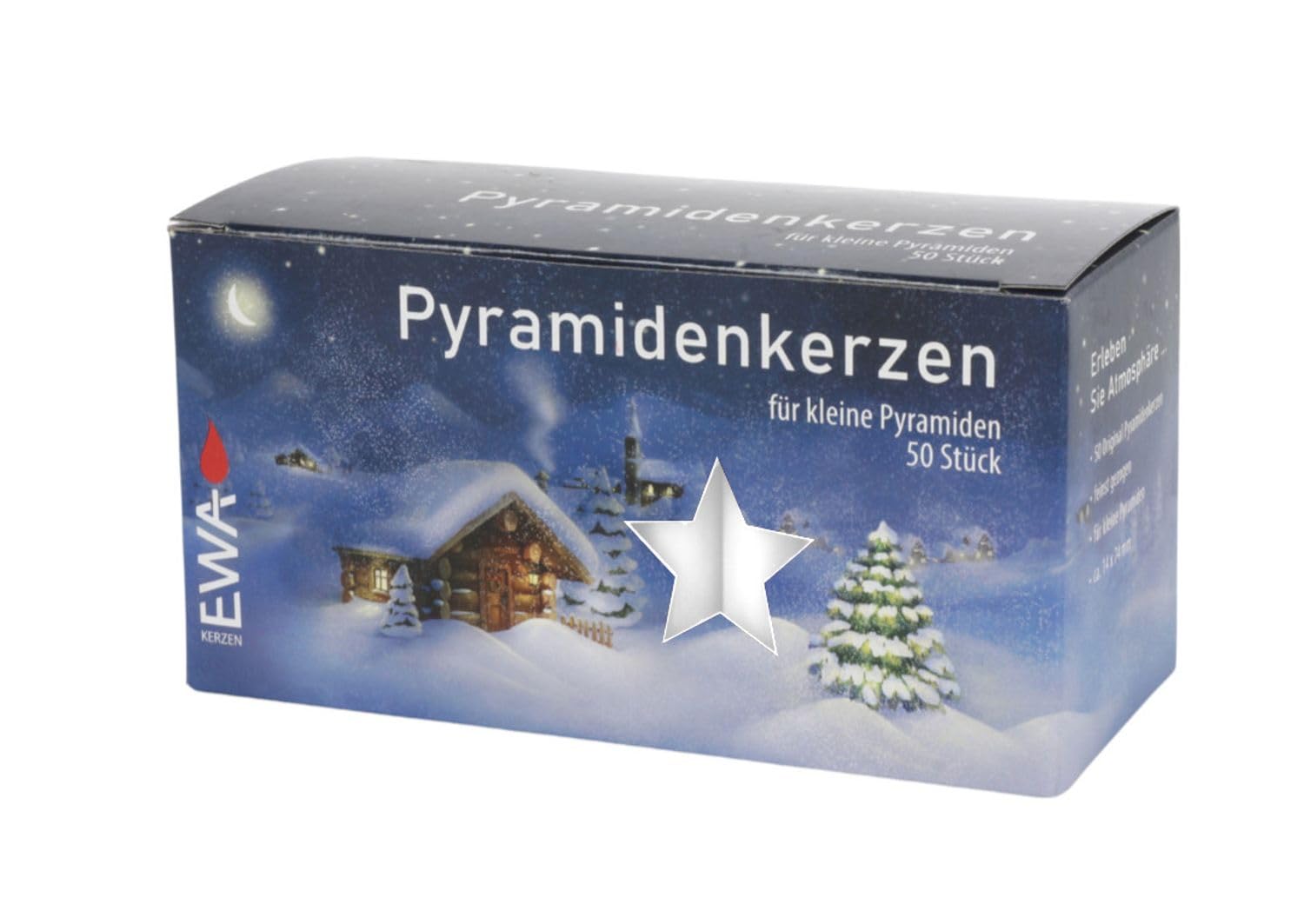 buri-pyramidenkerzen-wei-50er-set-14x70-mm-weihnachtskerzen image 4