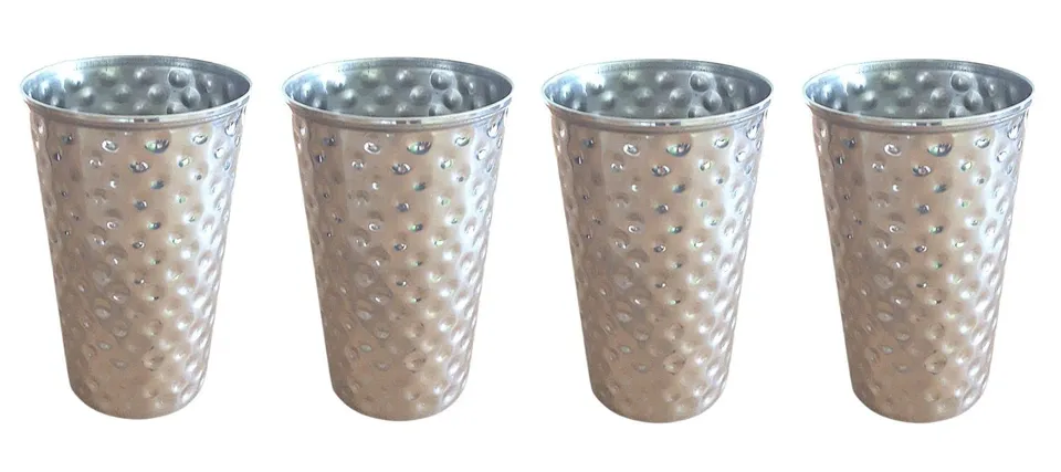 buri-trinkbecher-edelstahl-500-ml-geh-mmert-4er-set-campingbecher image 1
