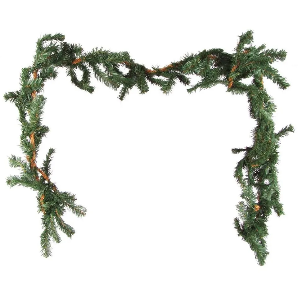 buri-tannengirlande-2-7-m-2er-set-weihnachtsgirlande-gr-n image 1