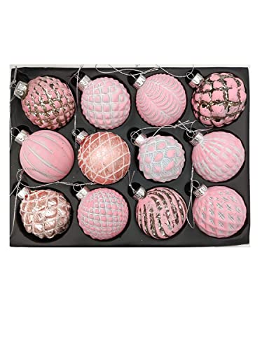 buri-christbaumkugeln-glas-rosa-12er-set-6-cm image 5