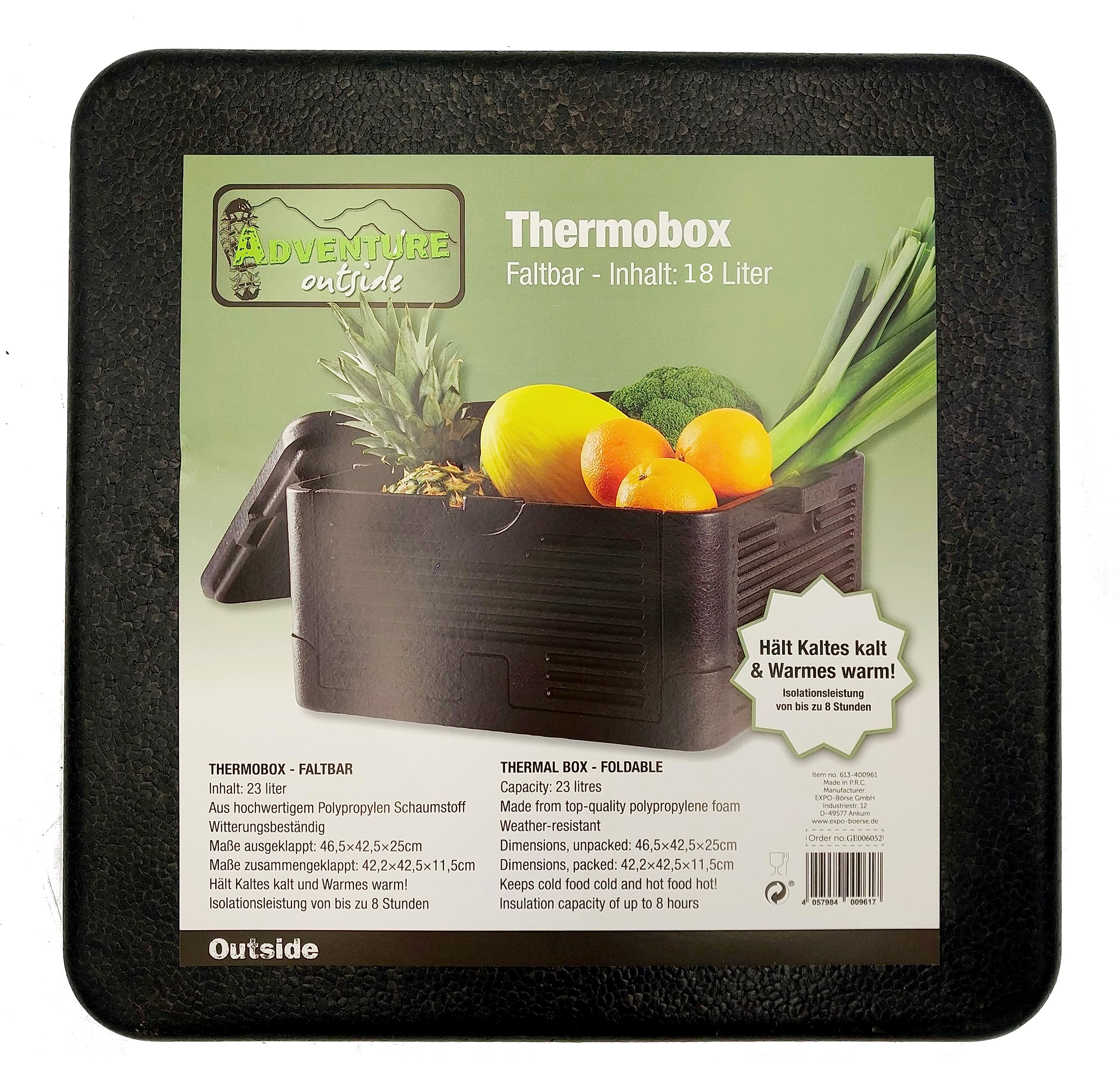 buri-faltbare-k-hlbox-18-l-thermobox-isolierbox-pizzabox-camping-outdoor-schwarz image 3