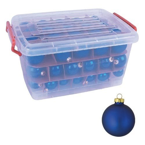 buri-glas-weihnachtskugel-set-72tlg-pink-mit-box-4-5-6-cm image 8