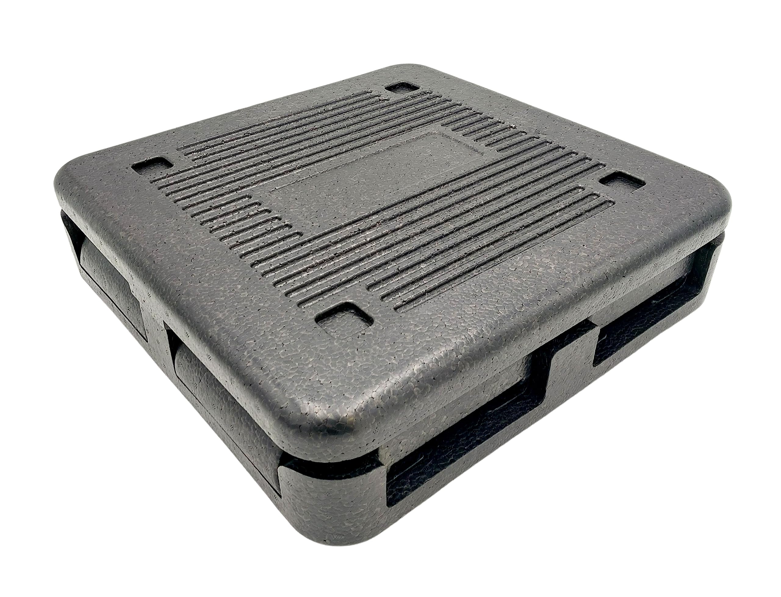 buri-faltbare-k-hlbox-18-l-thermobox-isolierbox-pizzabox-camping-outdoor-schwarz image 2