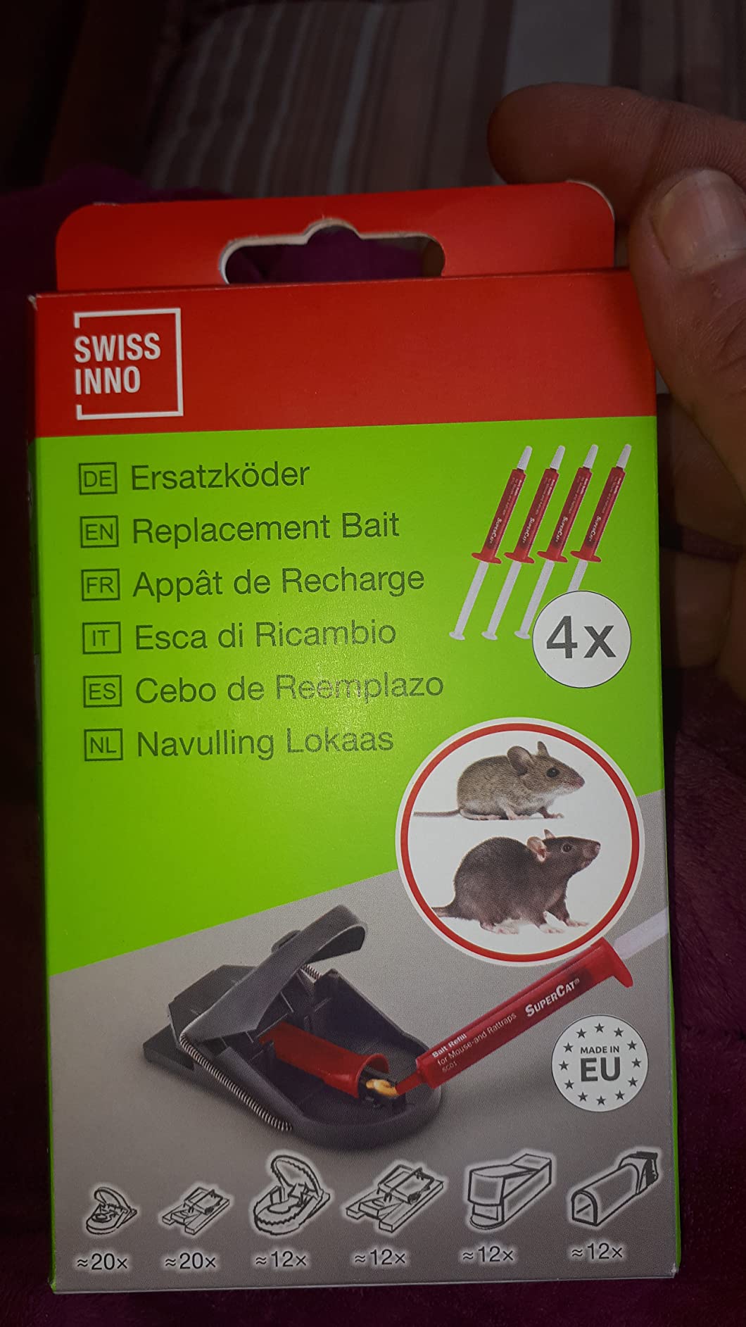 Funktioniert bei Rattenfalle