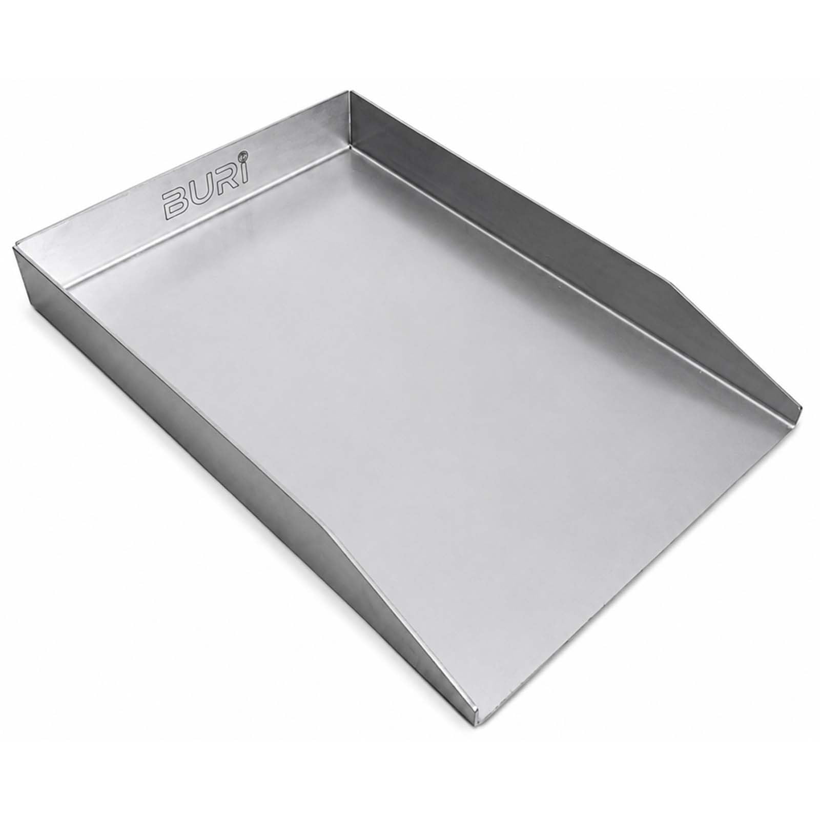 buri-plancha-grillplatte-30x20-cm-edelstahl-2-mm-offene-vorderseite-bbq image 8