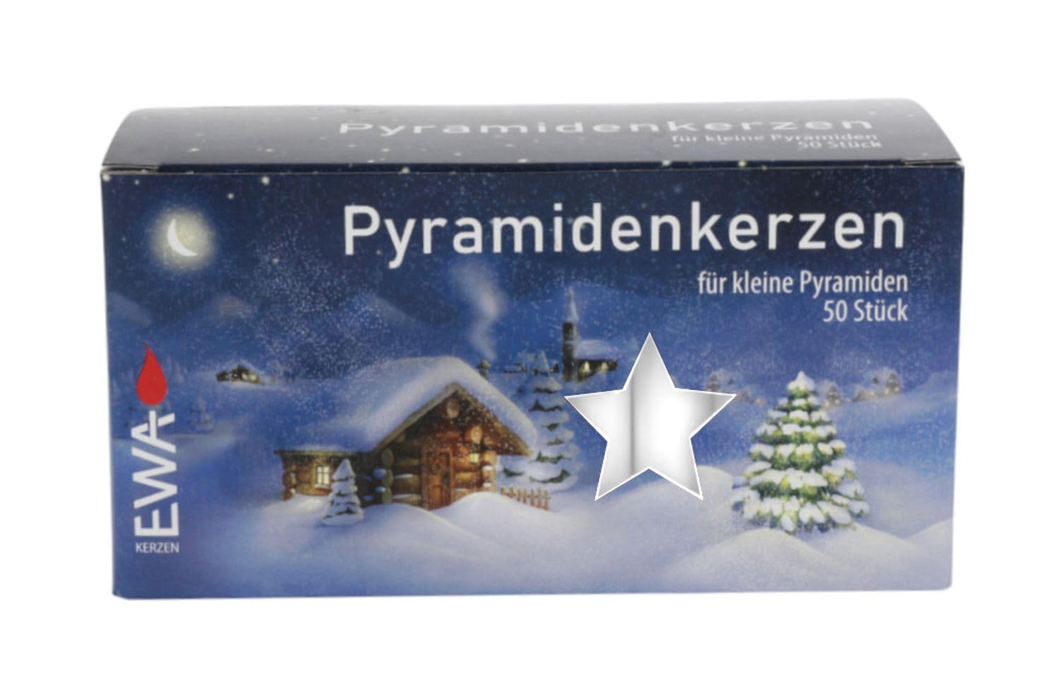 buri-pyramidenkerzen-wei-50er-set-14x70-mm-weihnachtskerzen image 3