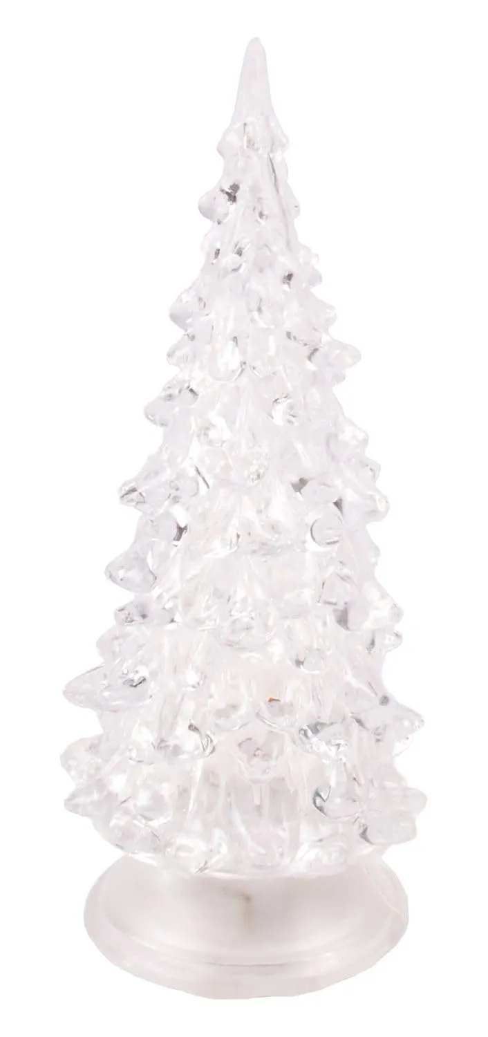 buri-led-tannenbaum-mit-farbwechsler-14cm-transparent-acryl image 1