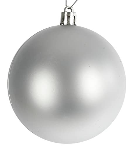 buri-christbaumkugeln-silber-8-cm-kunststoff-35er-set-weihnachtskugeln image 6