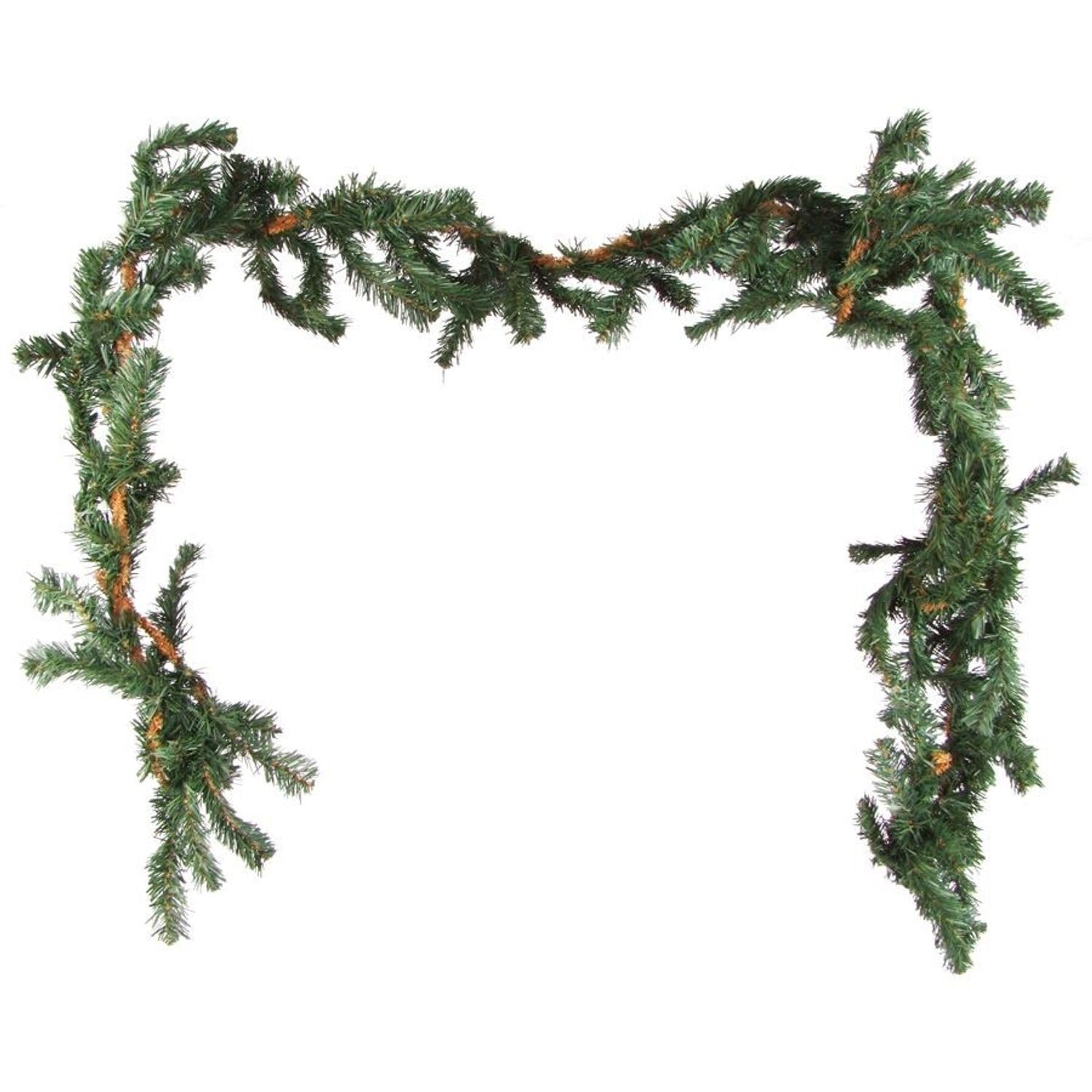buri-tannengirlande-2-7-m-2er-set-weihnachtsgirlande-gr-n image 1
