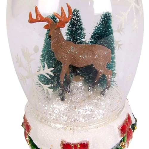 buri-weihnachts-schneekugel-glasdeko-hirsch-tannenbaum-8-5-x-15-cm image 4