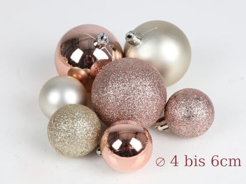 buri-christbaumkugeln-kunststoff-30er-set-4-6-cm-rosegold-wei image 8