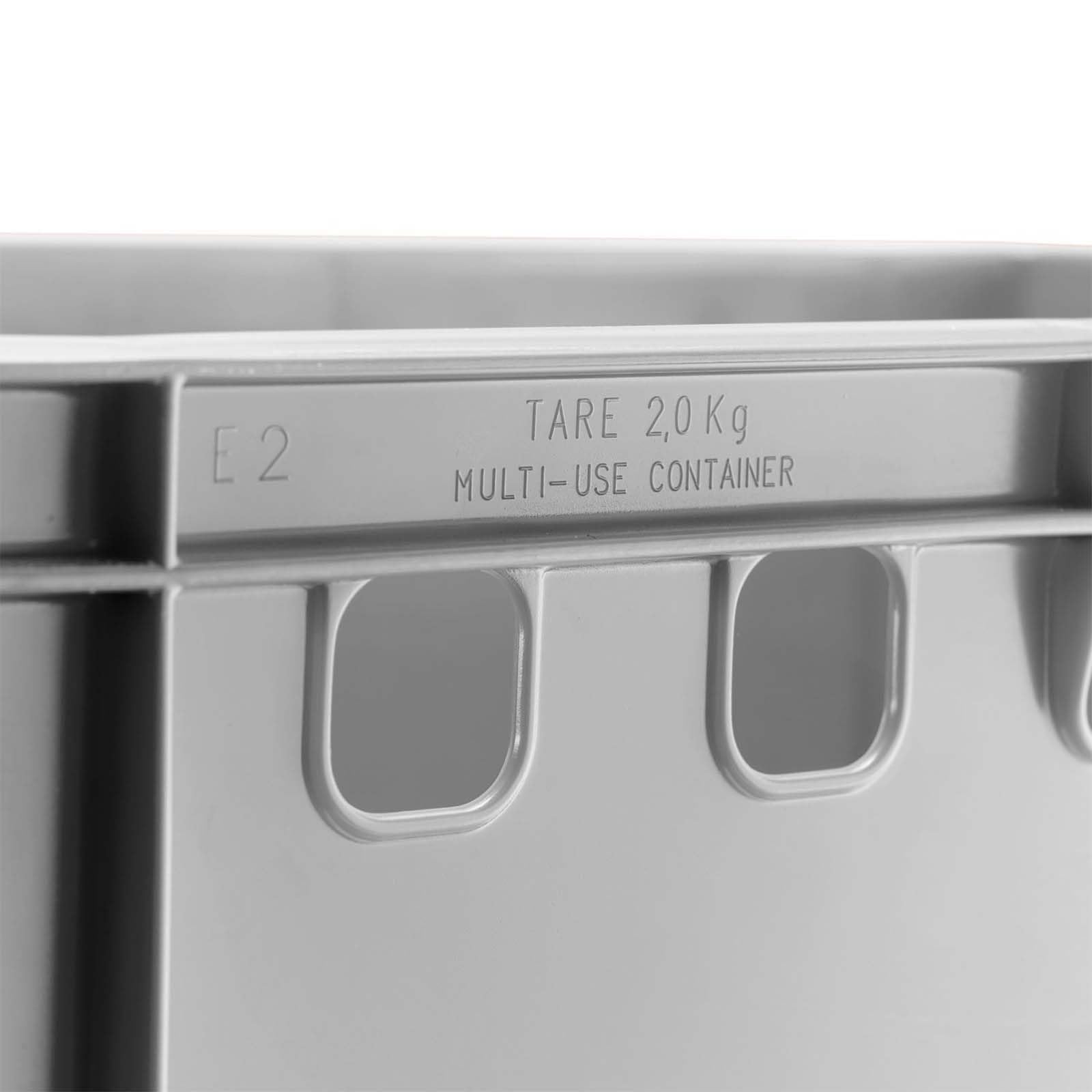 buri-fleischkiste-e2-60x40x20-cm-grau-eurobox-stapelkiste-3er-set-hdpe-lebensmit image 2