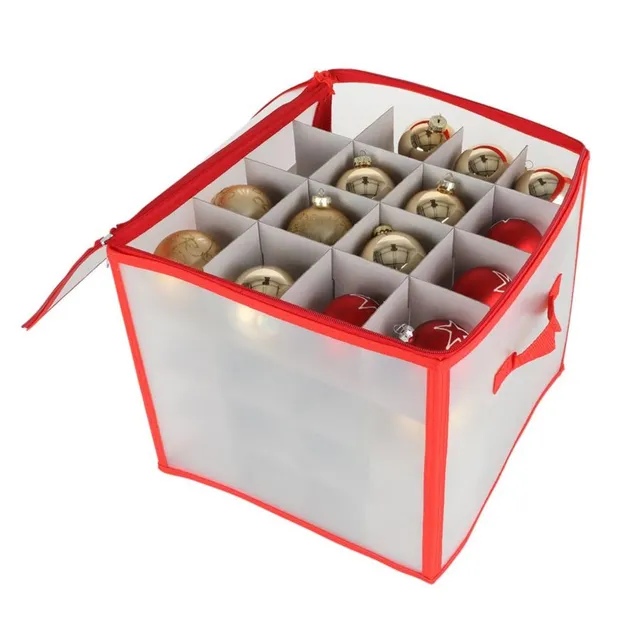 buri-aufbewahrungstasche-f-r-64-christbaumkugeln-kugelbox-33x33x33-cm image 1