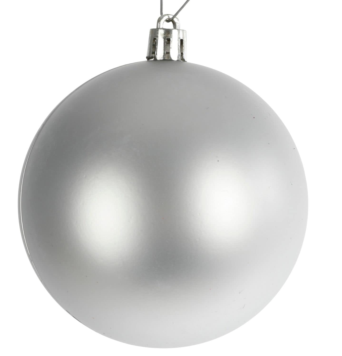 buri-christbaumkugeln-silber-8-cm-kunststoff-35er-set-weihnachtskugeln image 3
