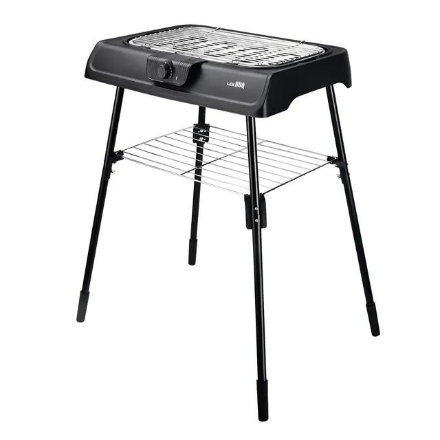 buri-lex-bbq-elektrogrill-2000-watt-2in1-tischgrill-und-standgrill-mit-edelstahl image 1