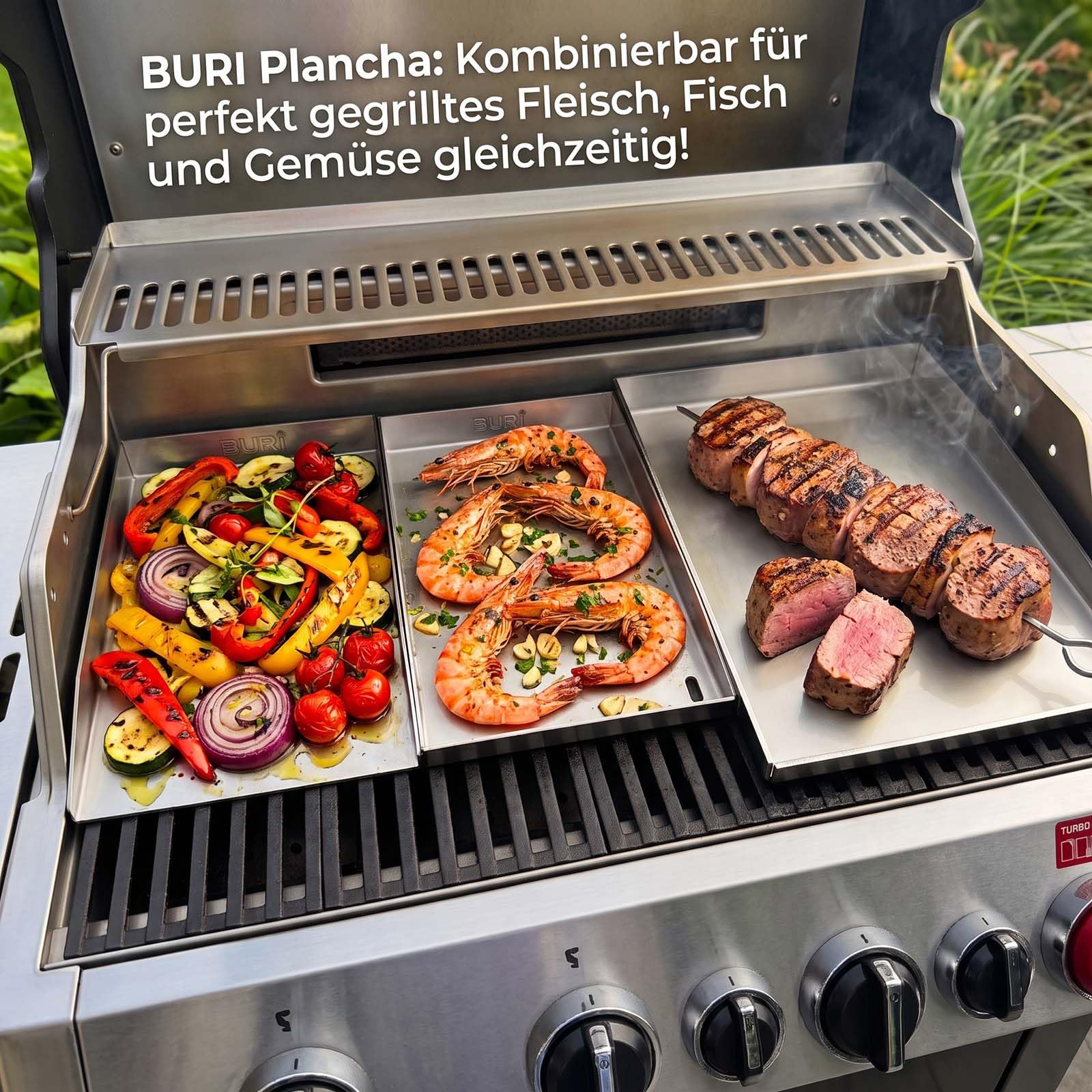 buri-plancha-grillplatte-30x20-cm-edelstahl-2-mm-offene-vorderseite-bbq image 5