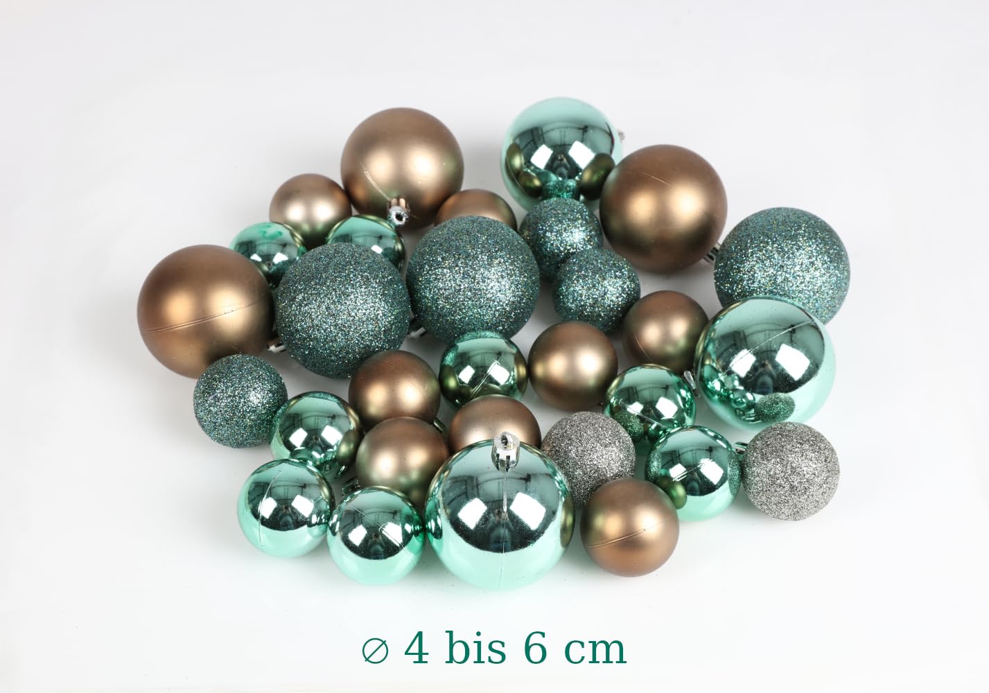 buri-christbaumkugeln-kunststoff-t-rkis-braun-silber-30er-set-4-6-cm image 3