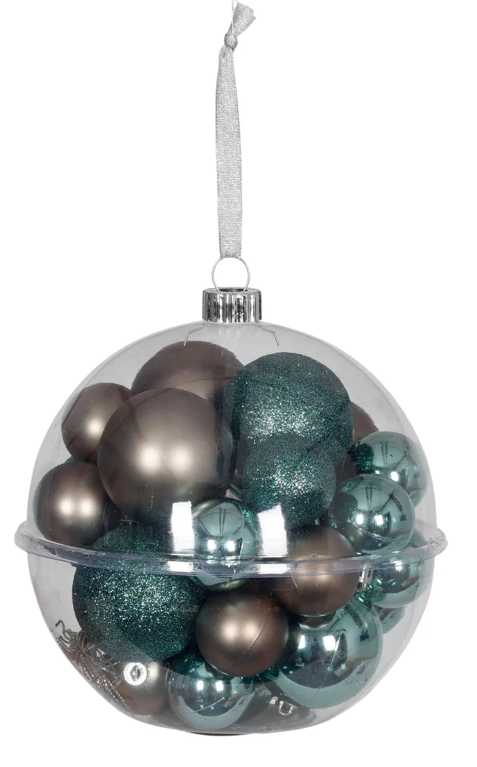 buri-christbaumkugeln-kunststoff-t-rkis-braun-silber-30er-set-4-6-cm image 1