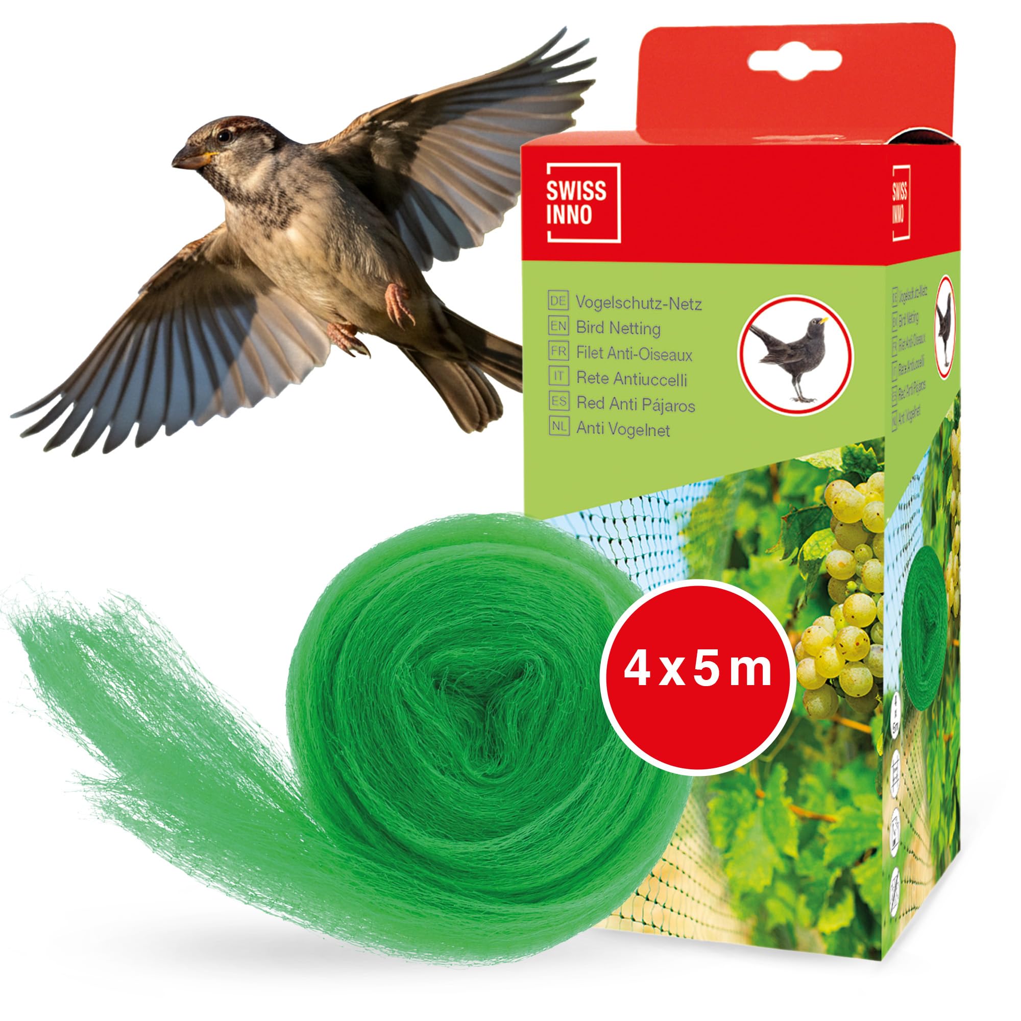 swissinno-vogelnetz-vogelschutznetz-engmaschig-10x2m image 8