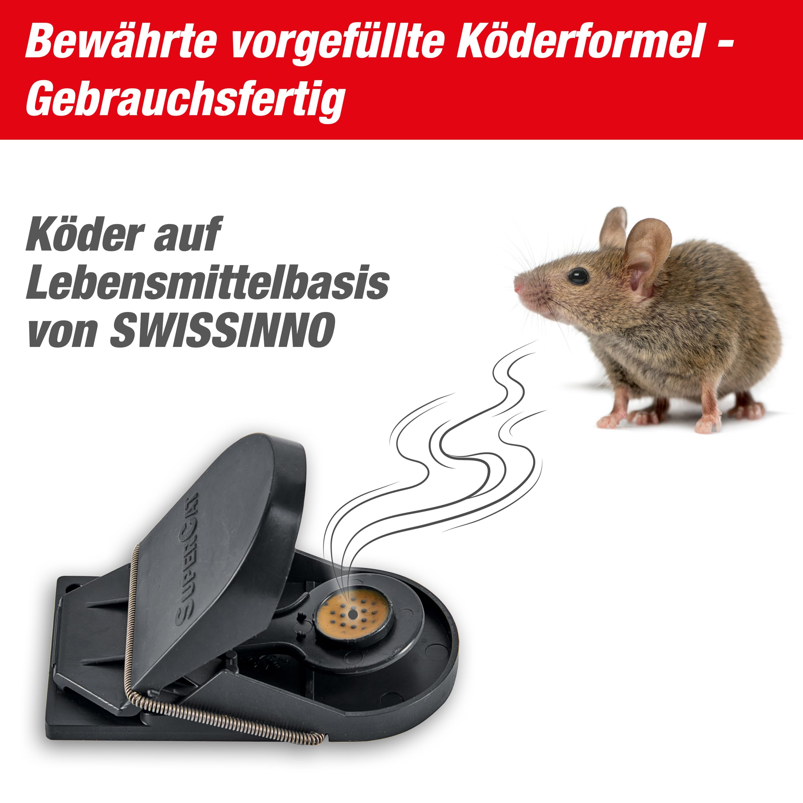 swissinno-mausefalle-supercat-8-st-ck-schlagfalle-mit-erdnussbutter-k-der image 2